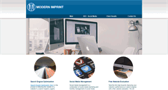 Desktop Screenshot of modernimprint.com